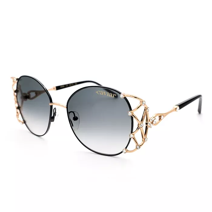 6888 C24 Round Crystal Sunglasses