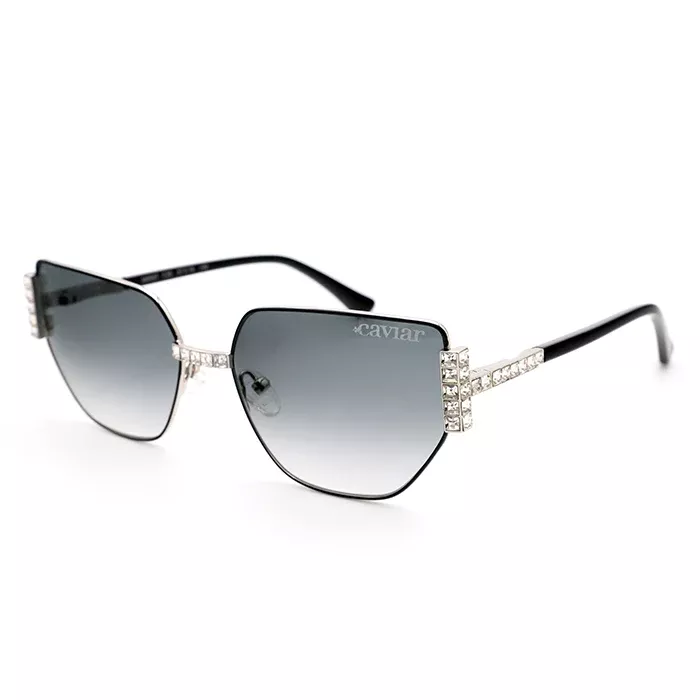 6897 C35 Black Cat-eye Sunglasses