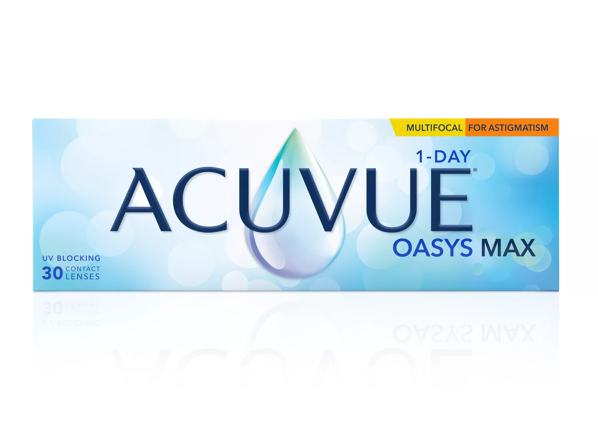 Acuvue Oasys Max 1-Day Multifocal Toric Low Add 30 Pack
