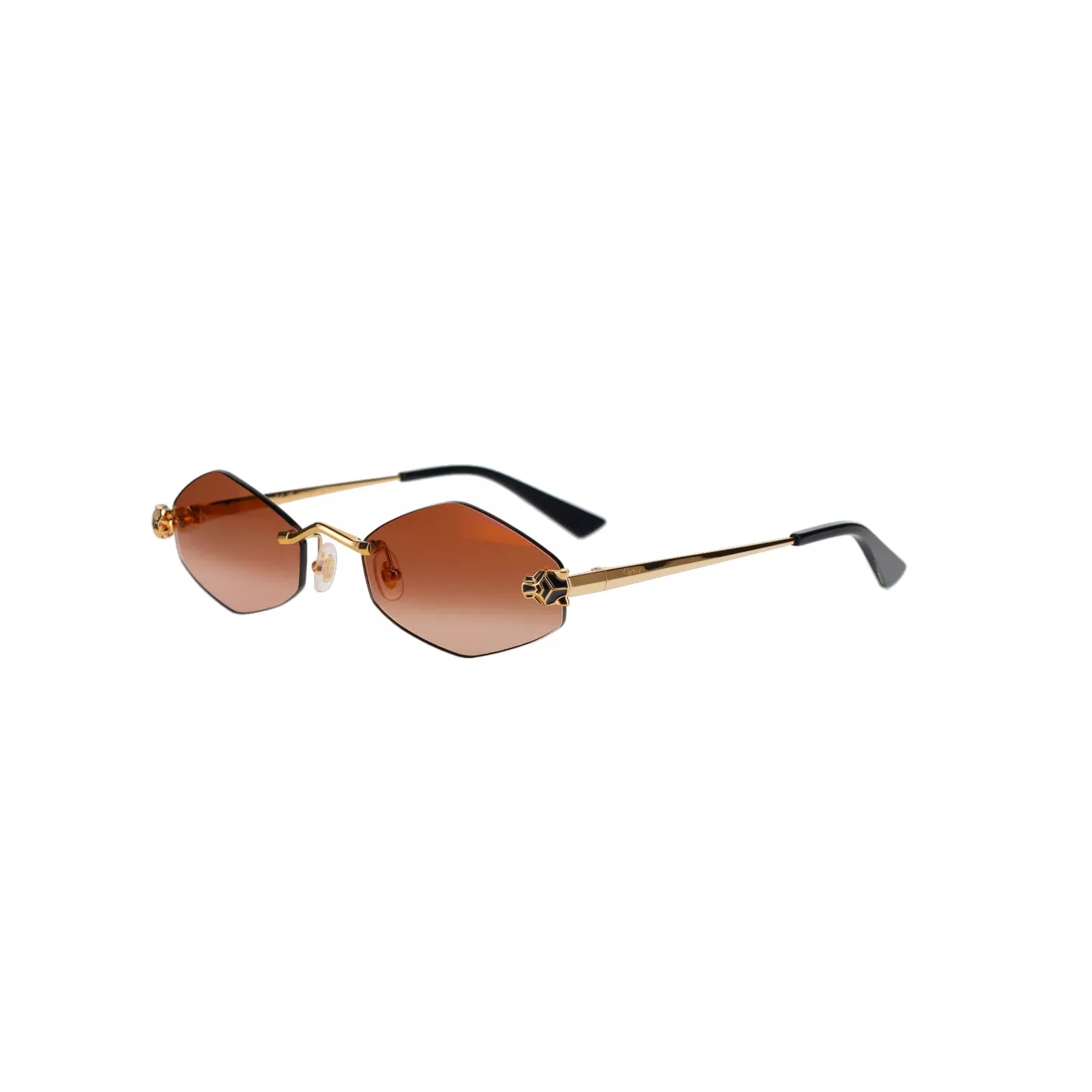 CT0433S Hexagonal Panthère Sunglasses