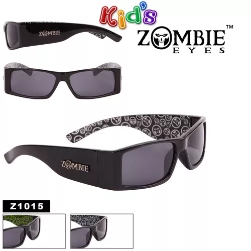 Zombie Eyes™ Wholesale Kid's Designer Sunglasses - Style #Z1015 (Assorted Colors) (12 pcs.)